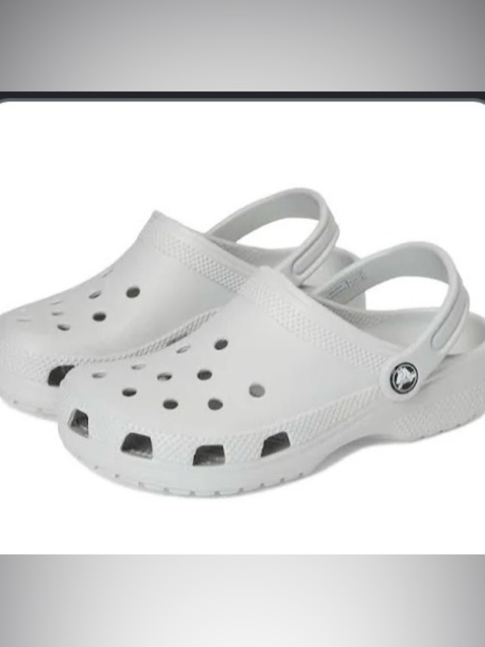Classic gray Kids Clogs - Comfortable Slip-On Shoe